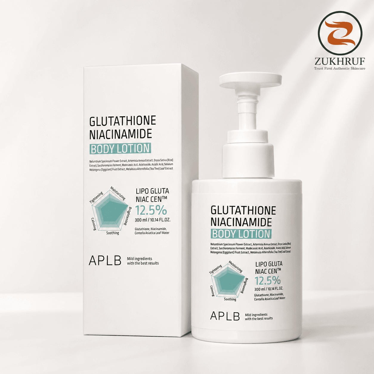 Glutathione Niacinamide Body Lotion 300ml