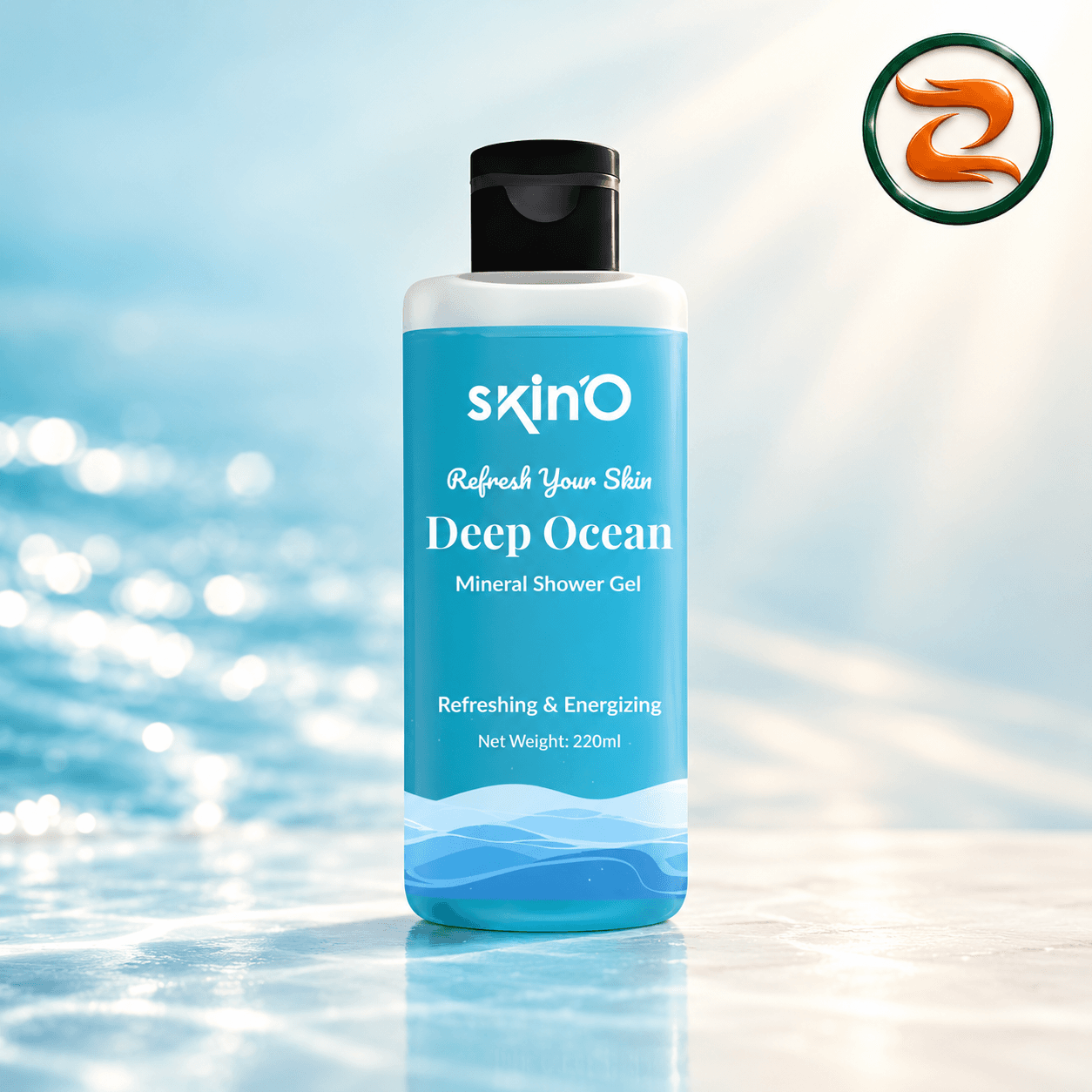 Skin'O Deep Ocean Mineral Shower Gel 220ml