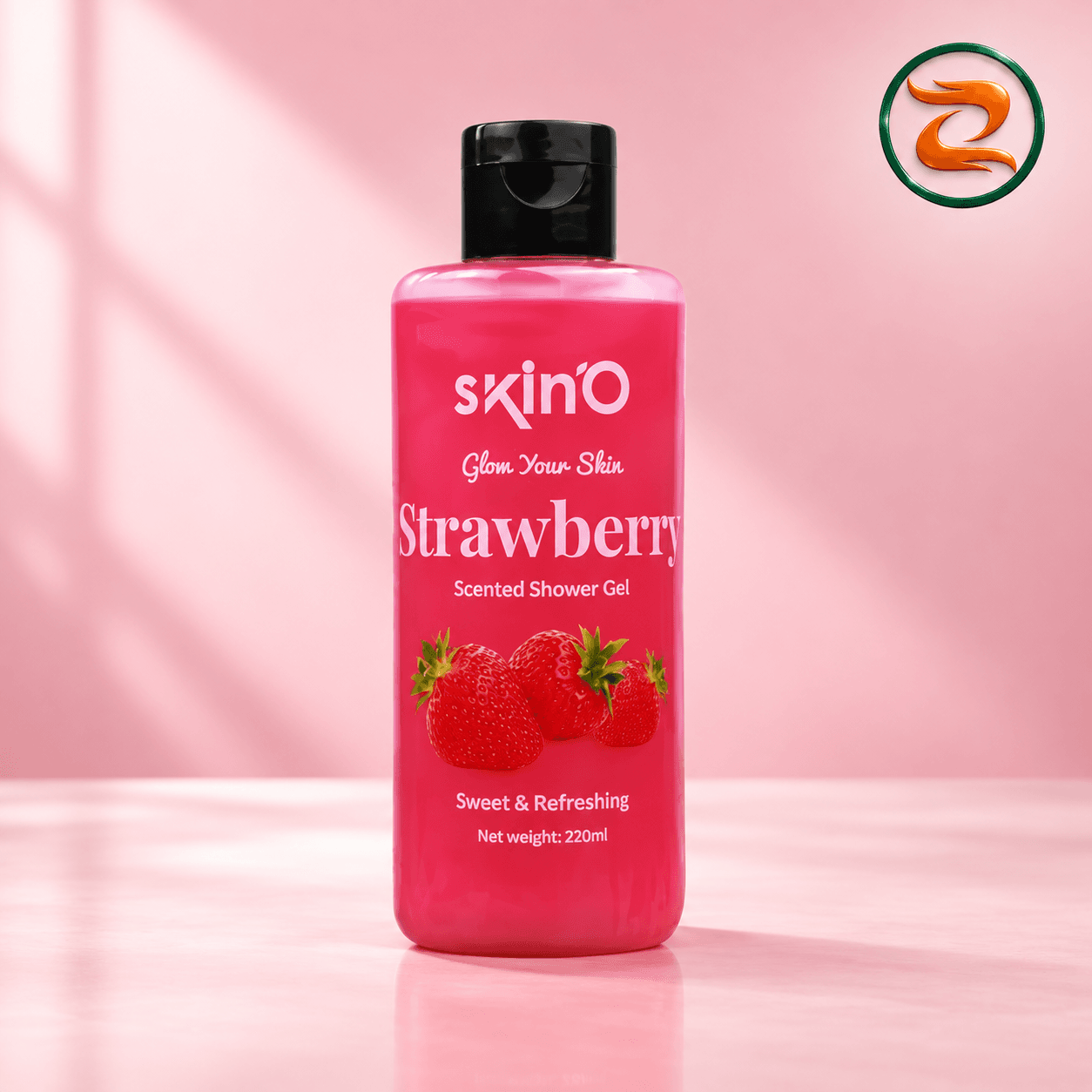 Skin'O Strawberry Scented Shower Gel