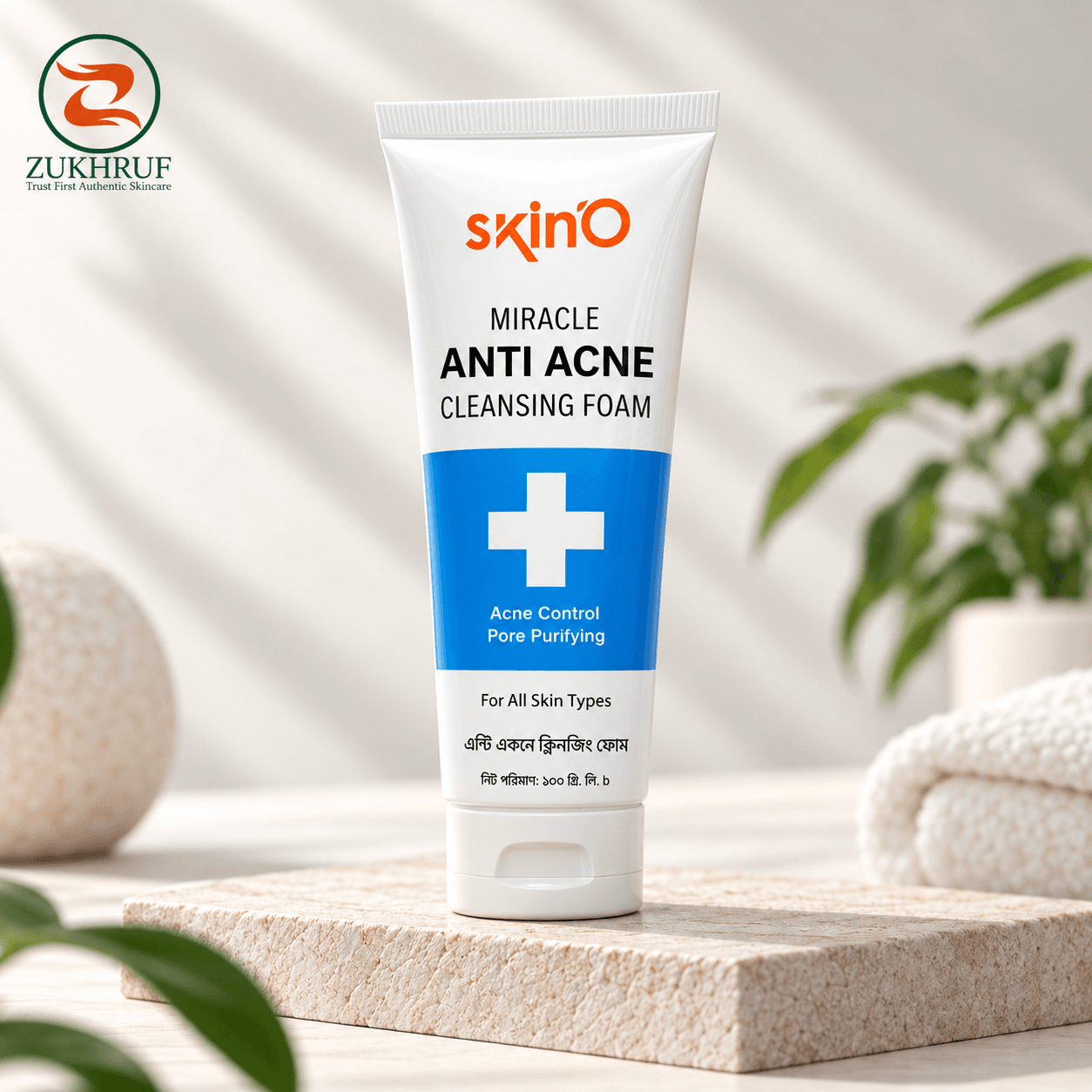 Skin'O Miracle Anti Acne Cleansing Foam